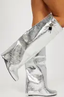 Ultimate Flirt Overlay Boots(Silver,5.5)