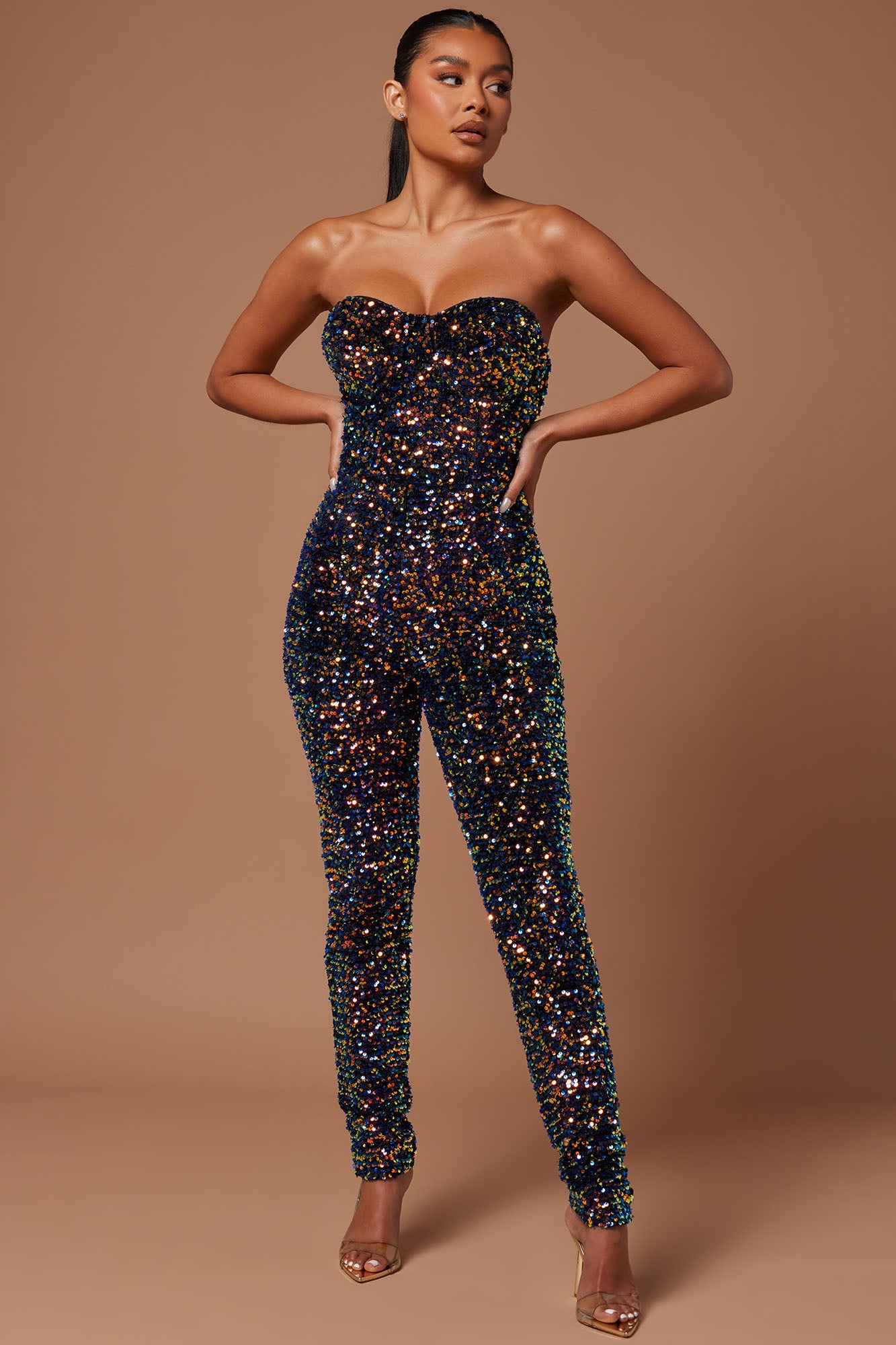 Isabeli Sequin Jumpsuit