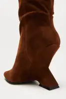 Claire Knee High Boots(Brown,6)