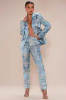 Annika Satin Suit Set