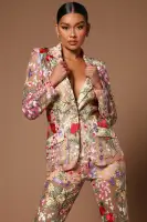 Erin Embroidered Blazer