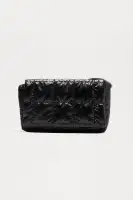 Step Out Crossbody Handbag(Black,OS)
