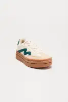 Drew Platform Sneakers(Cream/combo,6)