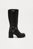 Arden Buckle Knee High Boots