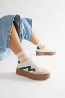 Drew Platform Sneakers(Cream/combo,6)