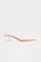 Elsa Clear Low Heel Pump