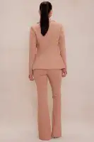 Denise Blazer Suit Set(Mocha,XS)