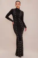 Vixen Studded Maxi Dress