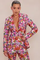 Aubrey Floral Lace Blazer