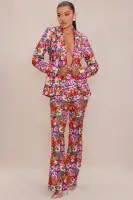 Aubrey Floral Lace Trouser Pant