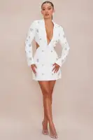 Verona Embellished Blazer Dress