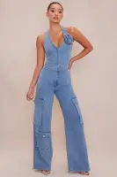 Ali Denim Pant Set