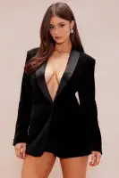 Classic Velvet Blazer