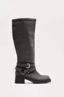Marlene Buckle Knee High Boots