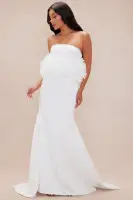Sofia Floral Satin Gown