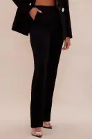 Pria Embellished Blazer Suit Set(Black,XS)