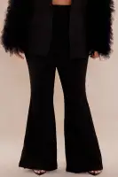 Luxury Tulle Blazer Suit Set(Black,XS)