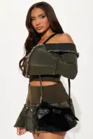 Extra Fur Life Crossbody Bag