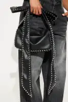 Studded Bow Clutch 