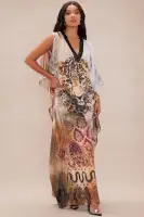 Exotic Satin Kaftan