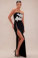 Mia Embellished Bandage Maxi Dress