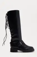 Maddy Buckle Knee High Boots
