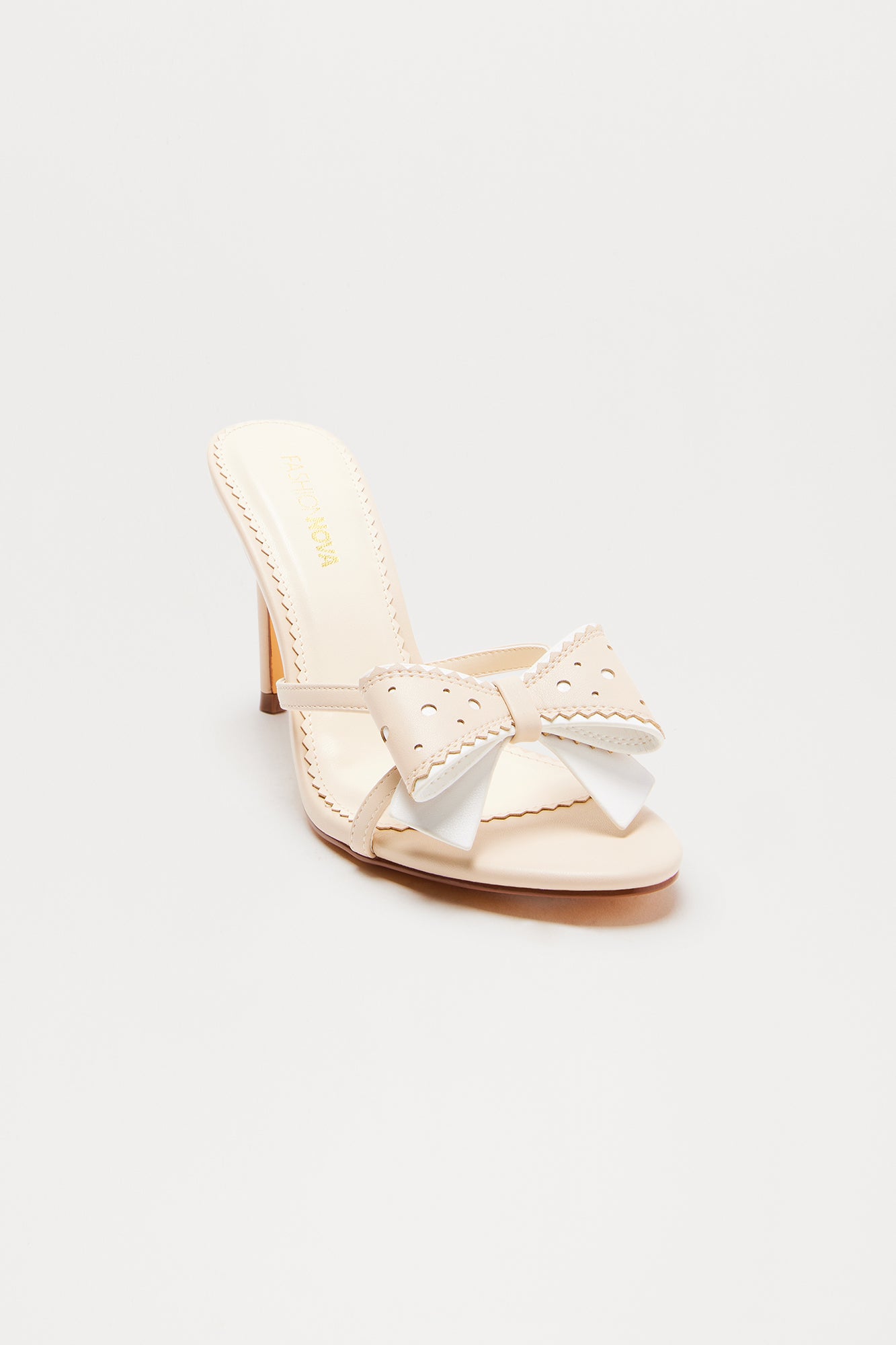 Victoria Bow Heeled Mules