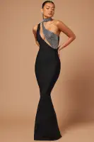 Ella Embellished Bandage Gown