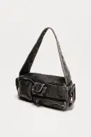 Embracing The Journey Handbag(Dark Denim,OS)
