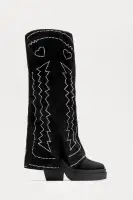 Floyd Overlay Knee High Boots