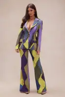 Katy Satin Pant Suit Set