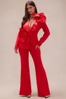 Jaden Floral Blazer Suit Set