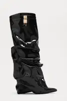 Atlas Patent Overlay Boots(Black,6)