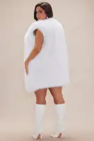 Denver Fur Vest(Off White,S)