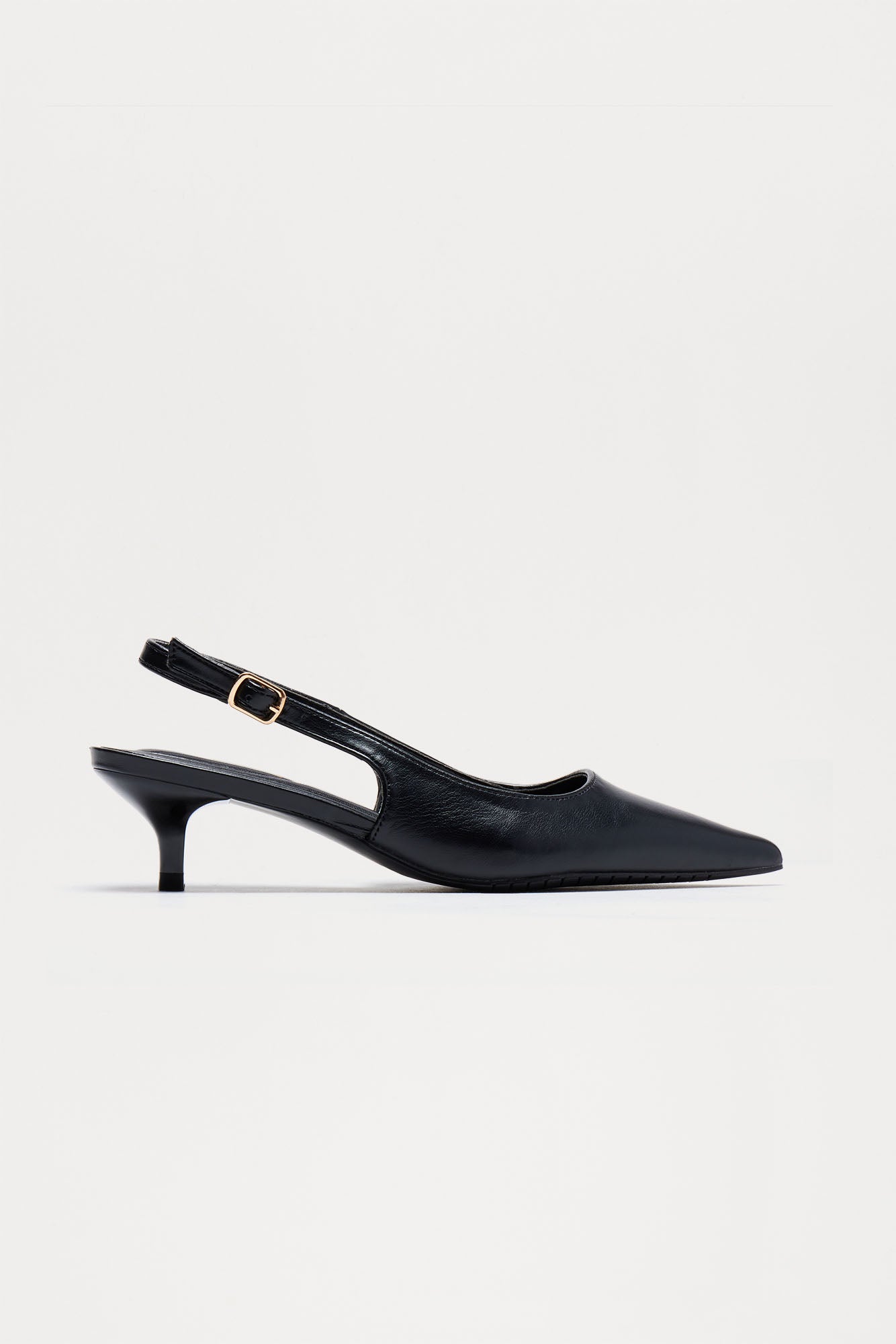 Tux Kitten Heel Pumps