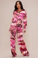 Larenna Satin Pant Set