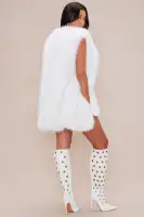 Denver Fur Vest(Off White,S)