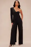 Standing On Business Blazer Jumpsuit