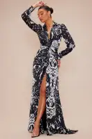 Lienna Satin Maxi Dress