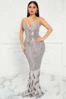Posh Living Sequin Maxi Dress