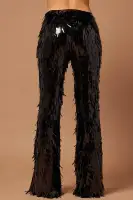 Rana Sequin Pant(Black,XS)