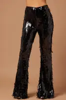 Rana Sequin Pant(Black,XS)
