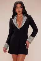 Emma Embellished Blazer Mini Dress
