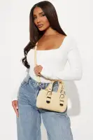 Say It Like You Mean It Handbag(Nude,OS)