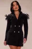 Make It Official Blazer Mini Dress