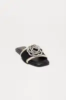 Lilac Flower Sandals