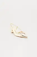 Gloss Slingback Pumps