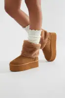 Ready To Chill Platform Booties