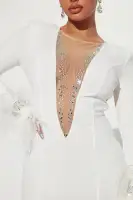 Eyes On Me Maxi Dress(White,XS)