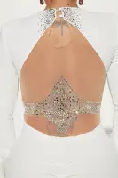 Eyes On Me Maxi Dress(White,XS)